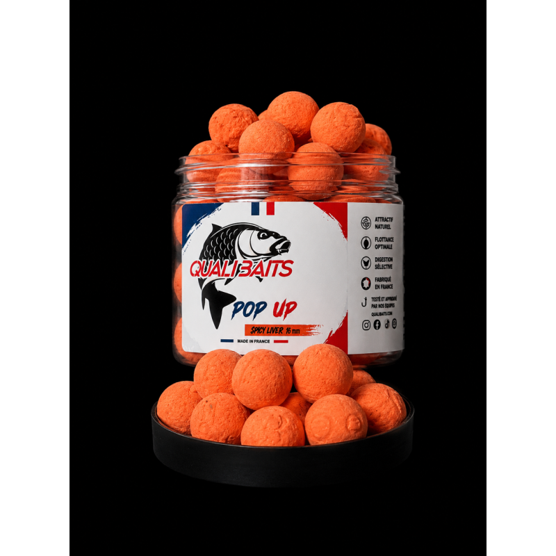 pop up ail foie - quali baits