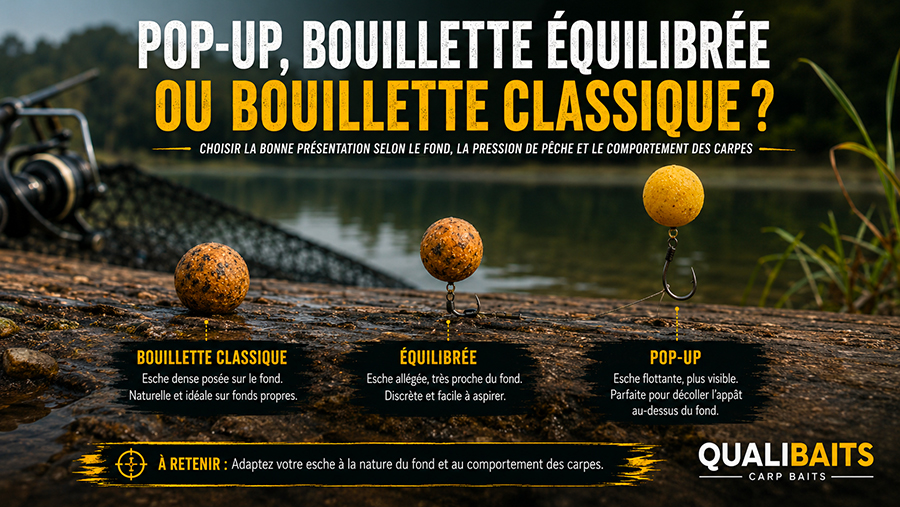 Pop-up, bouillette équilibrée ou bouillette classique : que choisir ?
