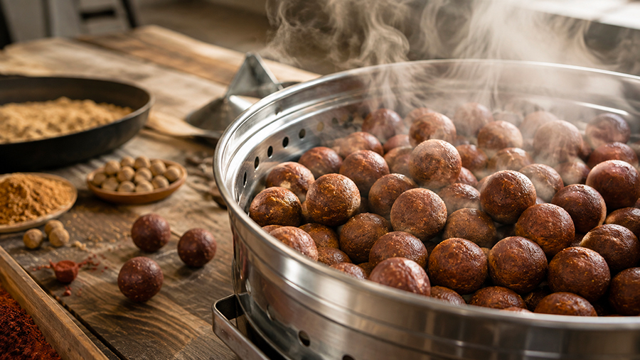 Pourquoi nous privilégions la cuisson vapeur de nos bouillettes
